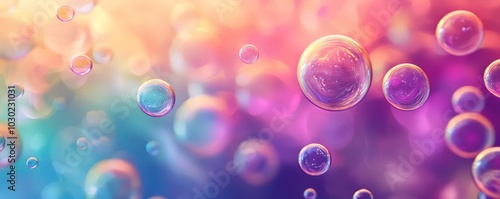 Colorful bubbles swirl against a vibrant backdrop, perfect for engaging creative minds.