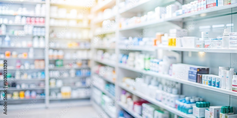 pharmacy counter with blur shelves of drug in the pharmacy drugs pharmacy counter with blur shelves of drug in the pharmacy drugs