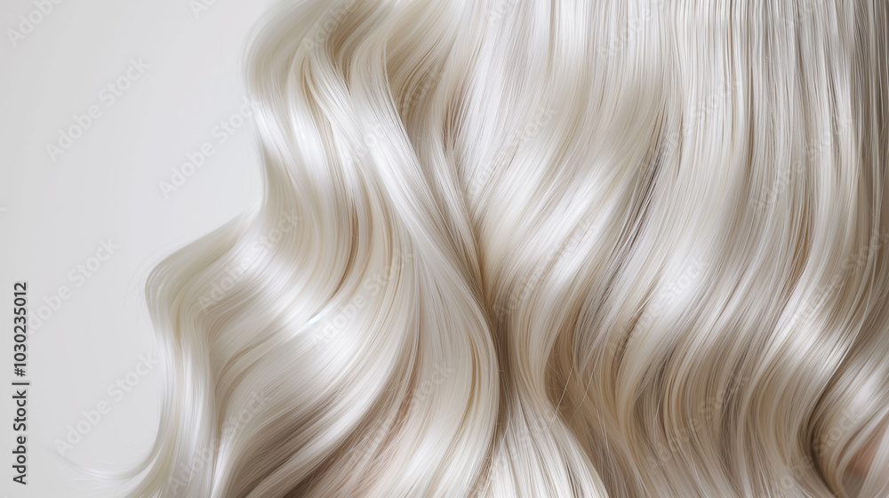 close up of healthy, voluminous natural gray hair, showcasing the beauty of aging gracefully close up of healthy, voluminous natural gray hair, showcasing the beauty of aging gracefully