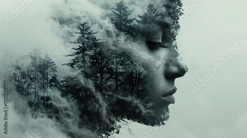 Dreamy Forest: A Woman's Inner World