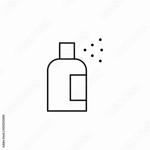 paint spray icon sign vector