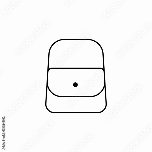 short bag icon sign vector