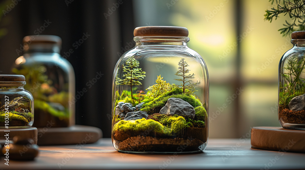 Cozy terrarium building workshop, miniature ecosystems Cozy terrarium building workshop, miniature ecosystems