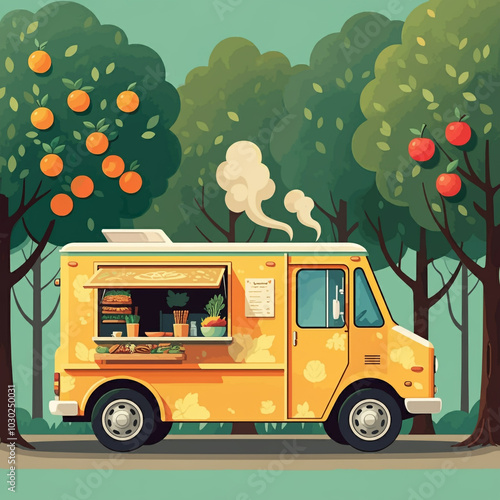 A vibrant illustration of a...