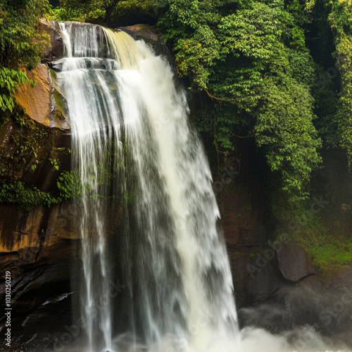 A vibrant waterfall plungin...
