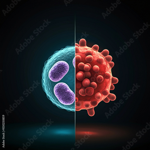 A medical illustration of c...