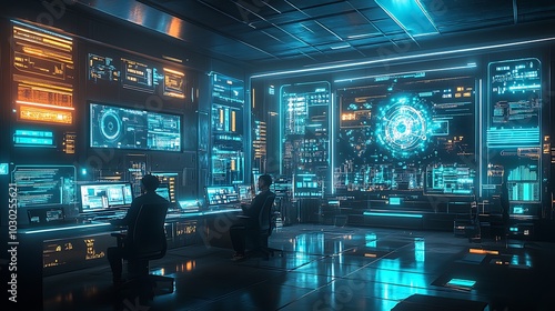 A futuristic office of a legal tech startup, with young professionals collaborating around holographic displays, discussing innovative legal software solutions, sleek modern interior,