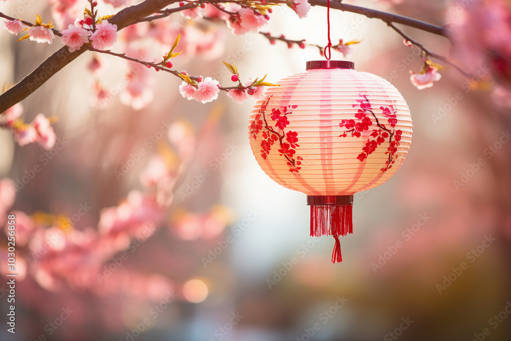 Generative AI picture concept of chinese asian new year, traditional decorations customs food carnival Generative AI picture concept of chinese asian new year, traditional decorations customs food carnival