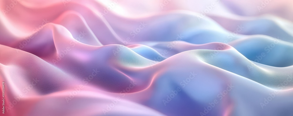 Colorful pastel fabric folds creating a soft and dreamy abstract background with gentle gradients in pink, blue, and orange hues Colorful pastel fabric folds creating a soft and dreamy abstract background with gentle gradients in pink, blue, and orange hues