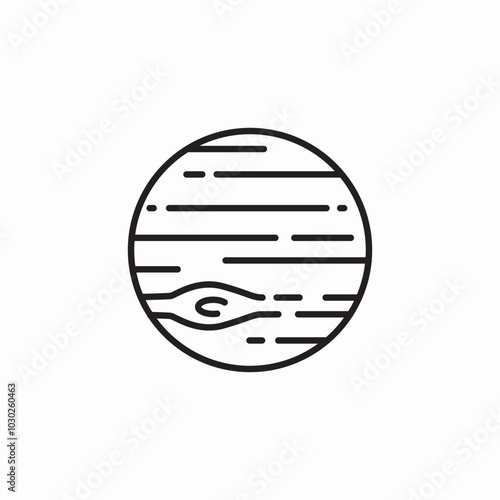 galactica planet structure icon sign vector