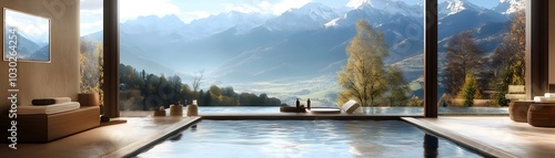 Luxurious Spa with Panorami...