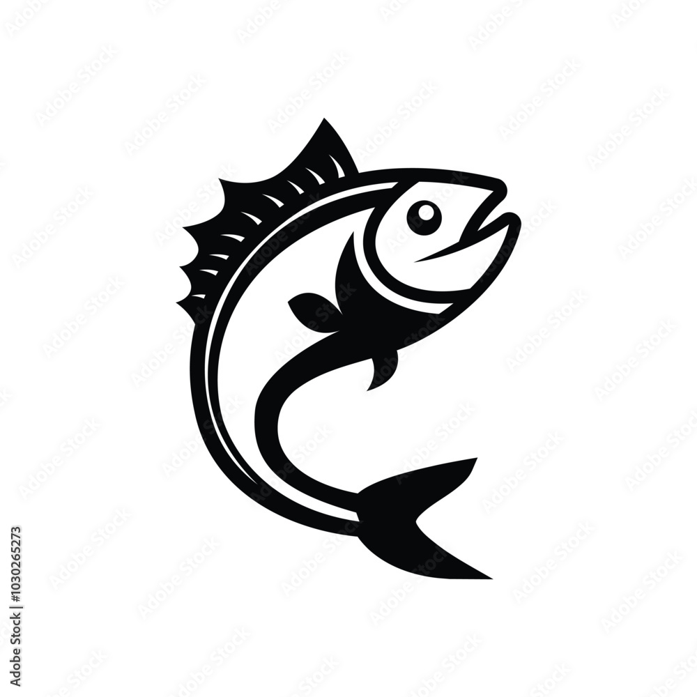 salmon fish logo design concept idea salmon fish logo design concept idea