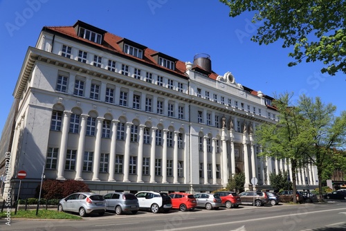 Court of law in Gliwice, Poland