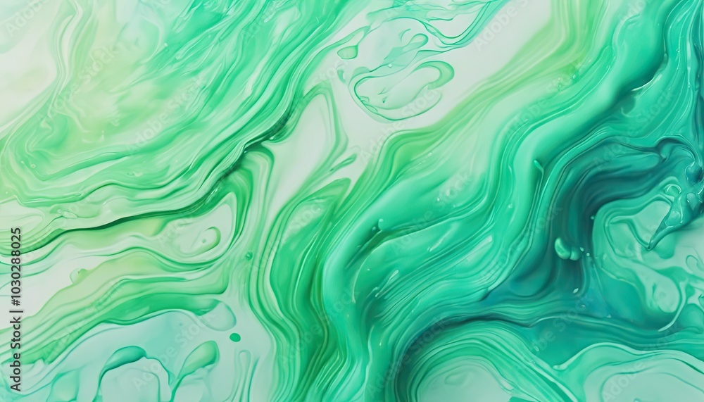 Abstract Aquatic Oasis Abstract Aquatic Oasis