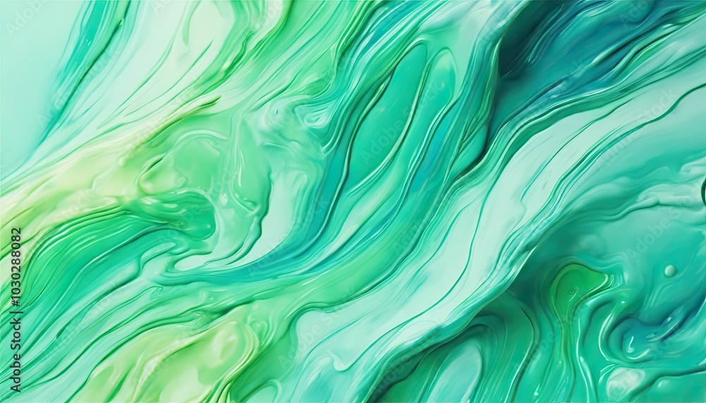 Abstract Aquatic Oasis Abstract Aquatic Oasis