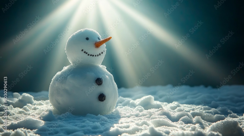 Obraz premium Melting Moments, Snowmen