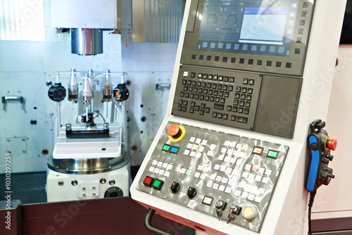 Wallpaper Mural 5-axis vertical measurement machining center Torontodigital.ca