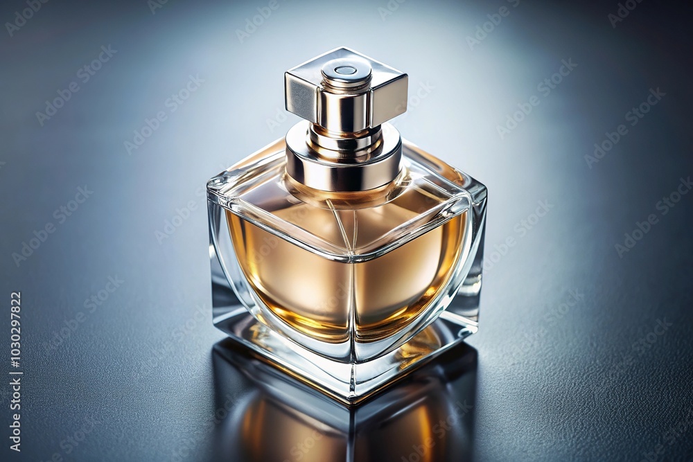 luxury fragrance bottle mockup on white background luxury fragrance bottle mockup on white background