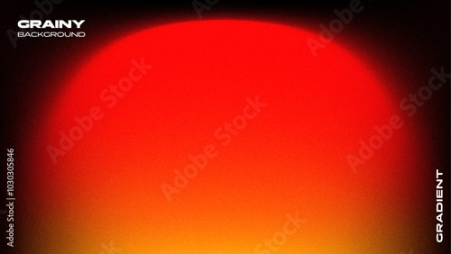 Premium Light down deep shade Orange red gradient grainy effect texture