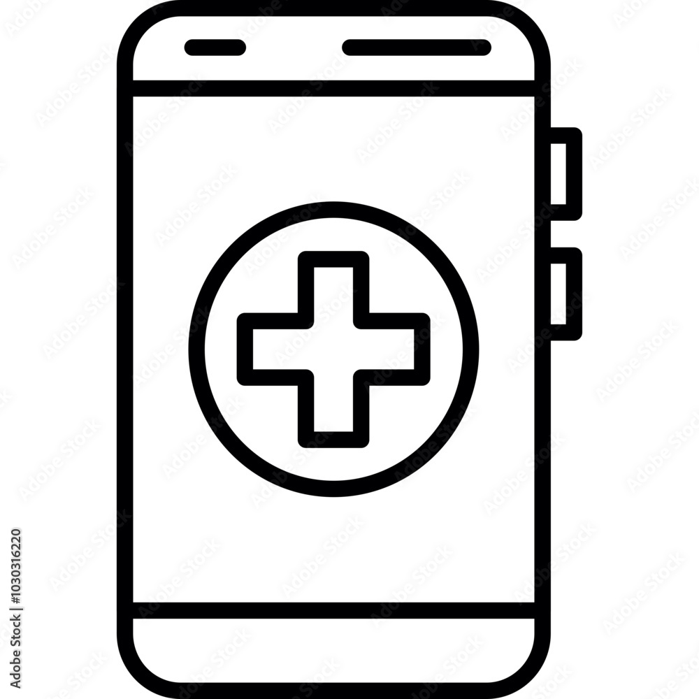 Obraz premium Smartphone Icon