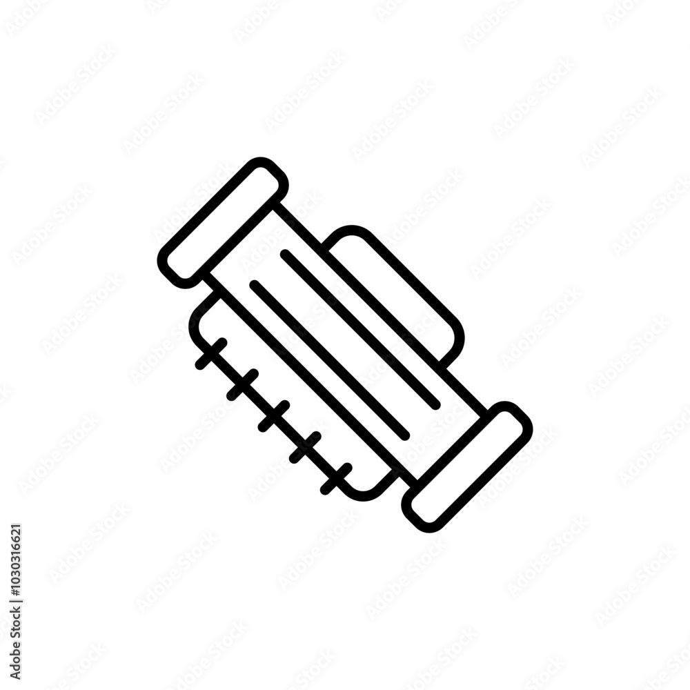Photocopier outline icons, minimalist vector illustration ,simple transparent graphic element .Isolated on white background Photocopier outline icons, minimalist vector illustration ,simple transparent graphic element .Isolated on white background
