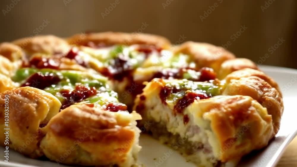 pizza being pulled in slow motion pizza being pulled in slow motion