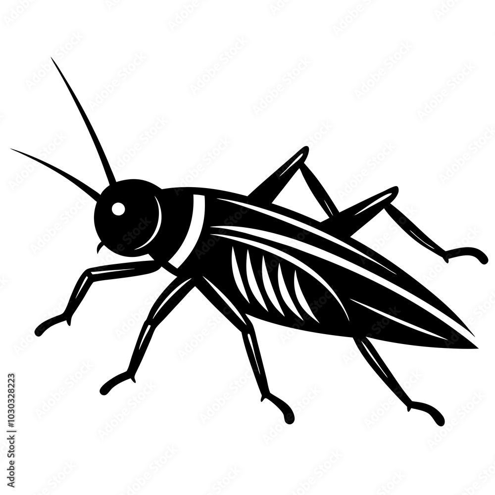 cricket animal isolated on white background cricket animal isolated on white background