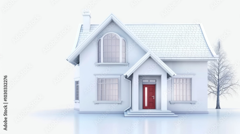 White house, icon, symbol for real estate, sale, rent concepts White house, icon, symbol for real estate, sale, rent concepts