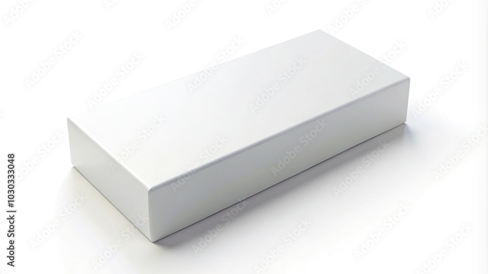 white thin rectangle box white thin rectangle box