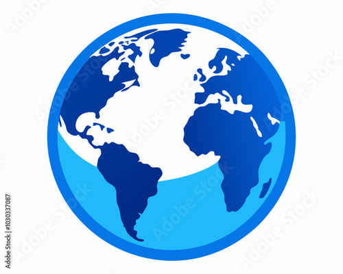 Globe World Map icon vector illustration