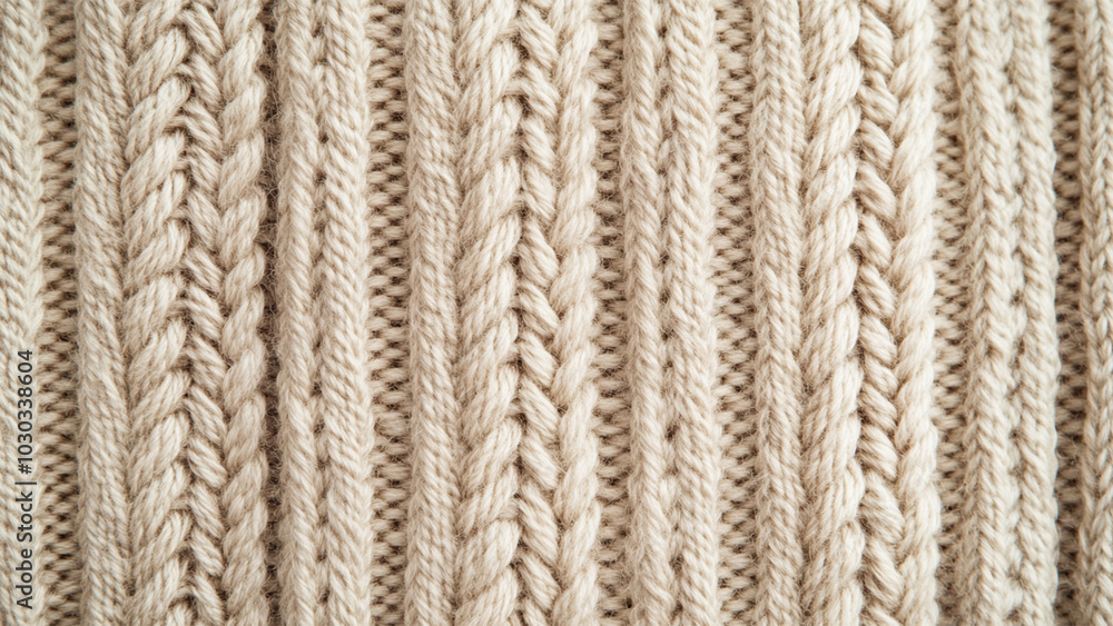 Seamless Knitted Ribbed Design Creating an Elegant, Abstract Texture Seamless Knitted Ribbed Design Creating an Elegant, Abstract Texture