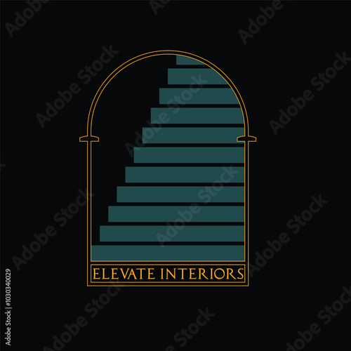 Modern Stairs Logo - Interior Design Inspiration