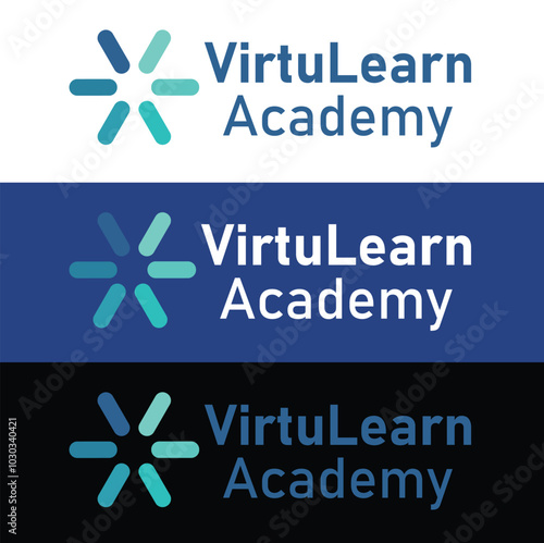 academy logo with a loading symbol