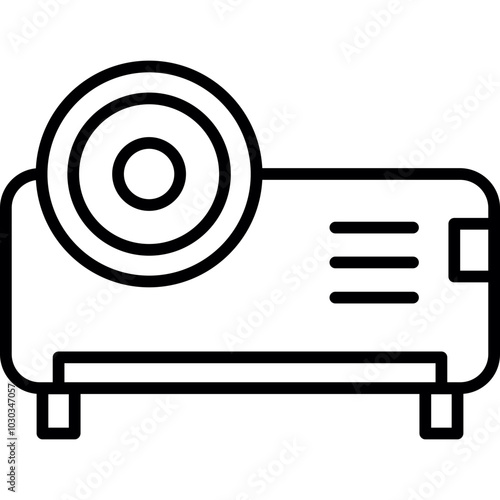 Video Projector Icon