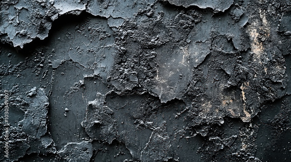 Rough black brick wall texture with uneven surface and weathered details Generative AI Rough black brick wall texture with uneven surface and weathered details Generative AI