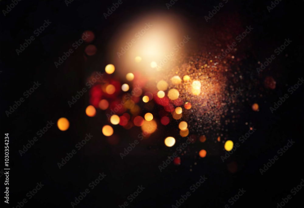 A dark background with a cluster of blurred, glowing circles in shades of gold, red, and orange. A dark background with a cluster of blurred, glowing circles in shades of gold, red, and orange.