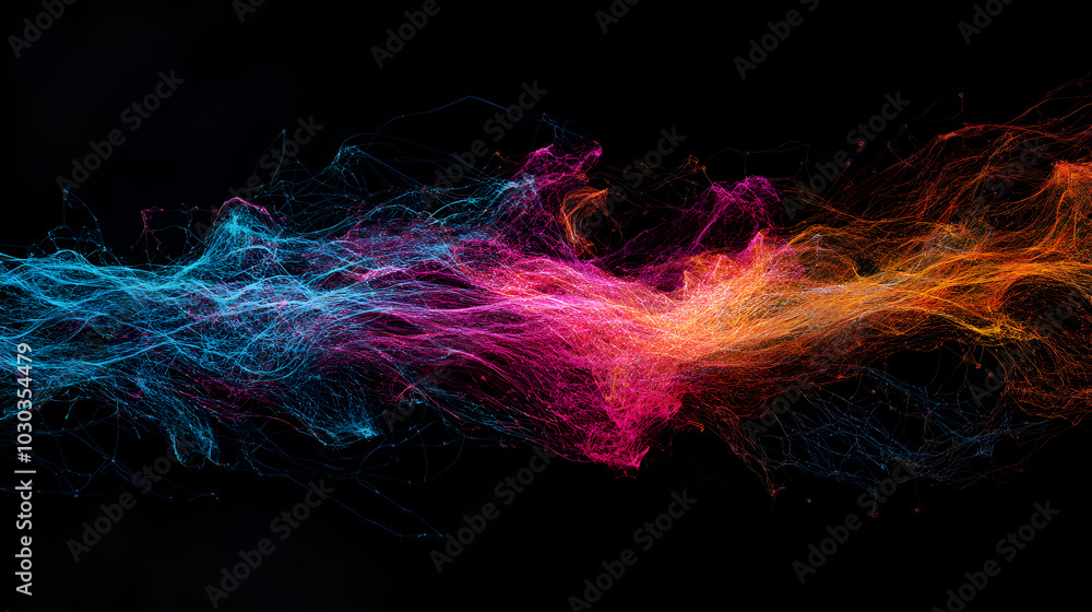 Colorful Abstract Background with Fluid Swirls of Pink, Blue, and Gold, Creating a Vibrant and Energetic Design Perfect for Artistic Visuals and Creative Applications Colorful Abstract Background with Fluid Swirls of Pink, Blue, and Gold, Creating a Vibrant and Energetic Design Perfect for Artistic Visuals and Creative Applications