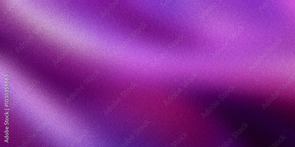 Grainy noise texture background, purple abstract vibrant glowing color gradient shape on black backdrop Grainy noise texture background, purple abstract vibrant glowing color gradient shape on black backdrop