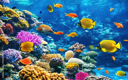 Vibrant Coral Reefs: A Spectacle of Marine Life