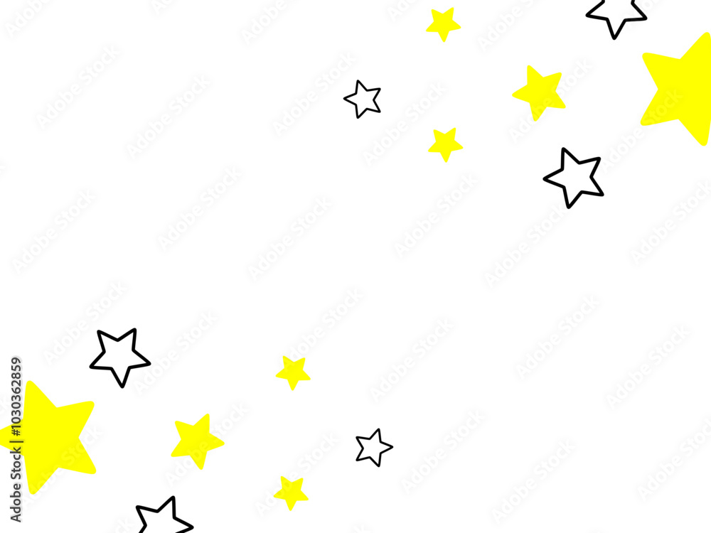 Various star for banner and frames. Decoration. Wallpaper. Background of star.
Various star for banner and frames. Decoration. Wallpaper. Background of star.