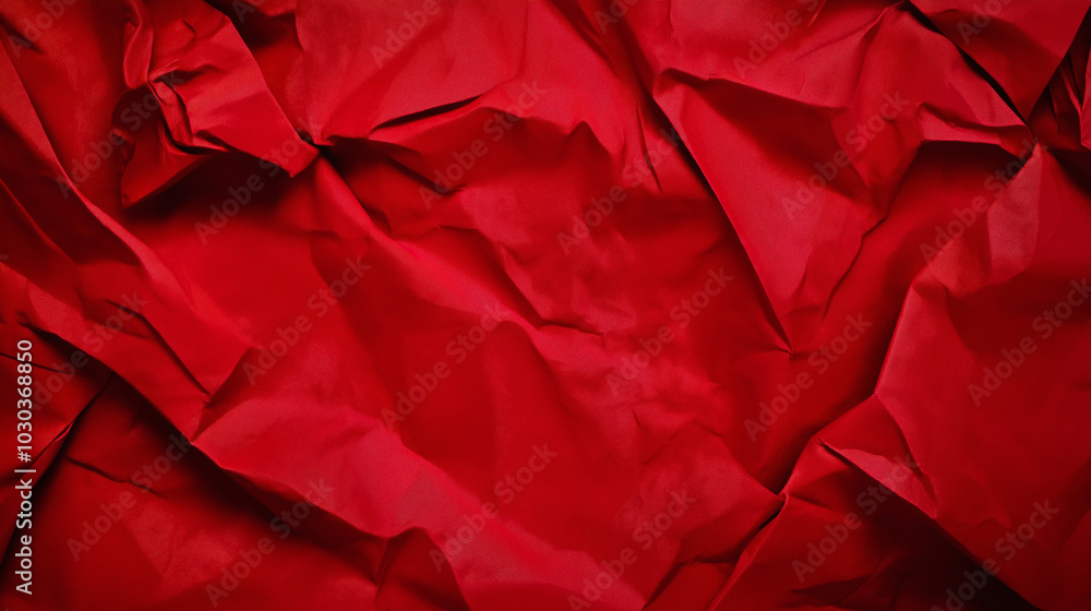 Empty red crumpled texture background. Empty red crumpled texture background.
