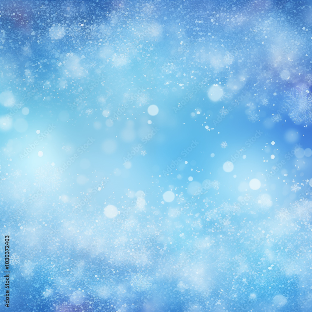 winter Christmas background with snowflakes on a blue background winter Christmas background with snowflakes on a blue background