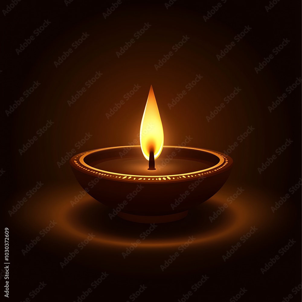 Diwali background with a glowing oil lamp, diwali diya Diwali background with a glowing oil lamp, diwali diya