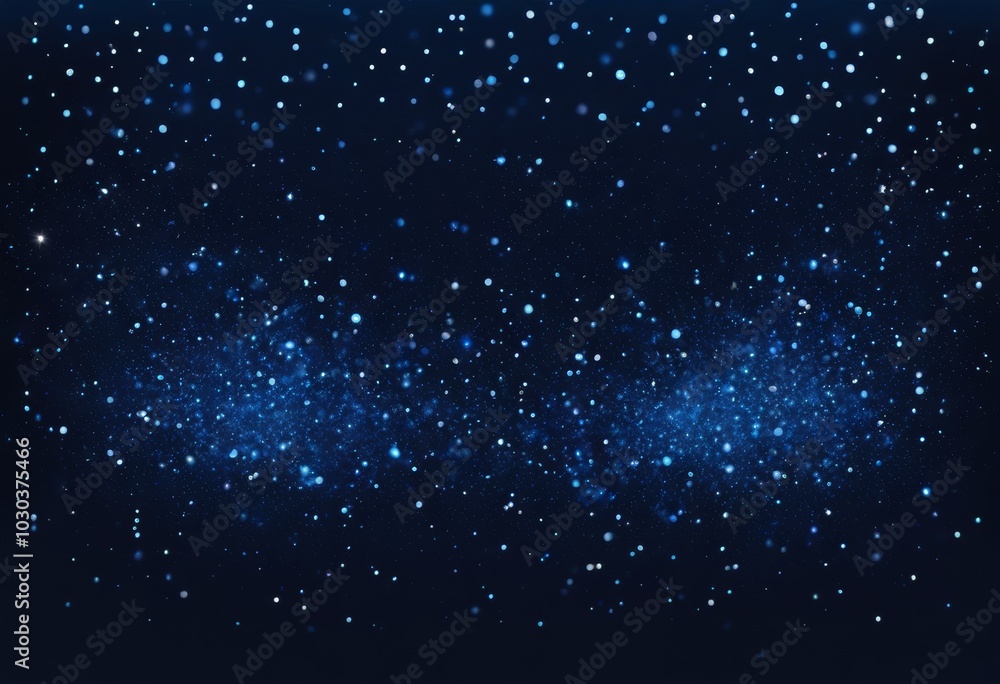 Blue glare on a dark background. Glitter, lights, flashes. Holiday background, congratulations Blue glare on a dark background. Glitter, lights, flashes. Holiday background, congratulations