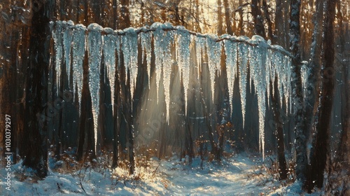 Frozen Canopy, Icicles