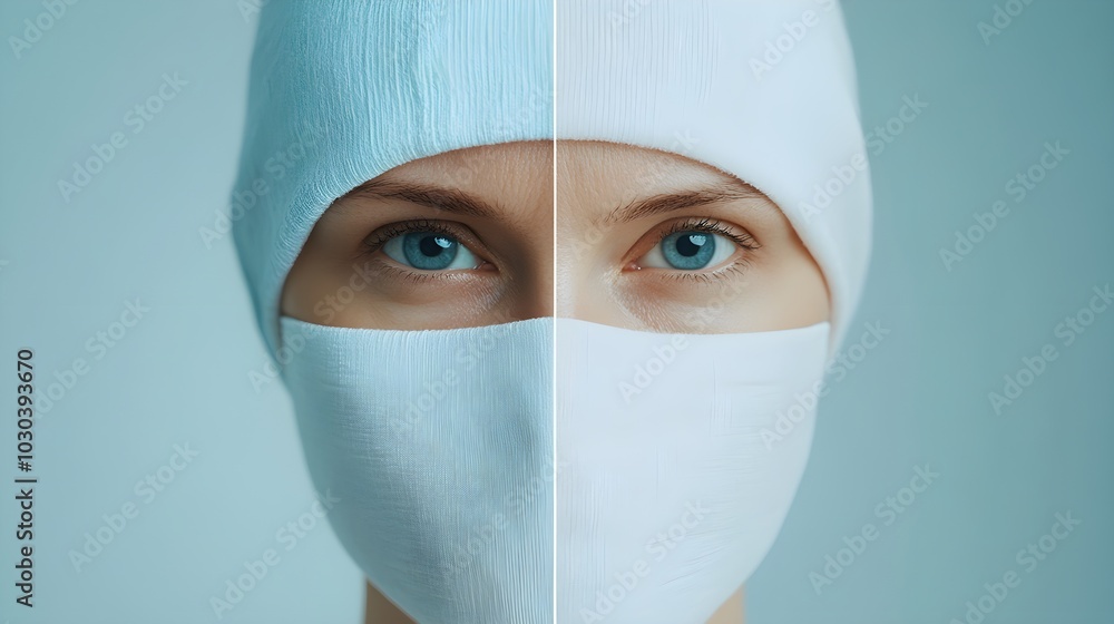 Close-up portrait showing the emotional journey of a person before and after weight loss, from sadness to confidence, High-Resolution, Soft Focus Close-up portrait showing the emotional journey of a person before and after weight loss, from sadness to confidence, High-Resolution, Soft Focus