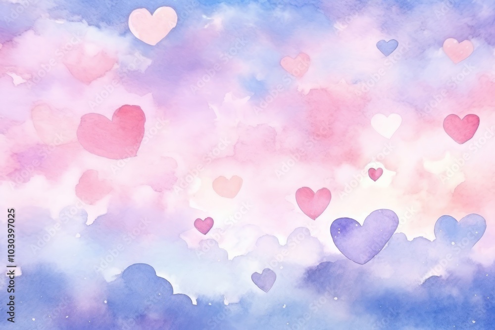 Pastel sky heart field backgrounds petal creativity. Pastel sky heart field backgrounds petal creativity.