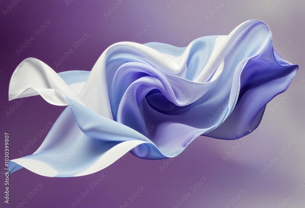 Obraz premium Luxurious Fabric Art: A Visual Exploration