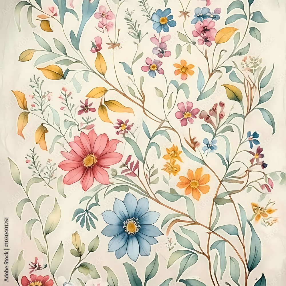 floral background floral background