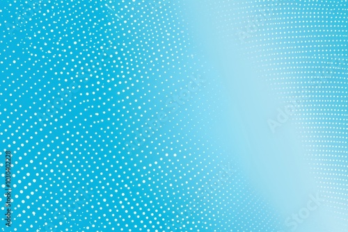 Comic layout grid motion background with halftone effect pattern texture blue.